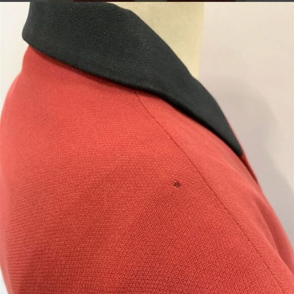Vintage 80s Armani Red Equestrian Blazer Sport Jacket Read Discrimination - Picture 7 of 16